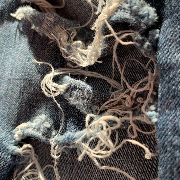 American Eagle extra ripped skinny jeggings S-4 - Picture 5 of 16